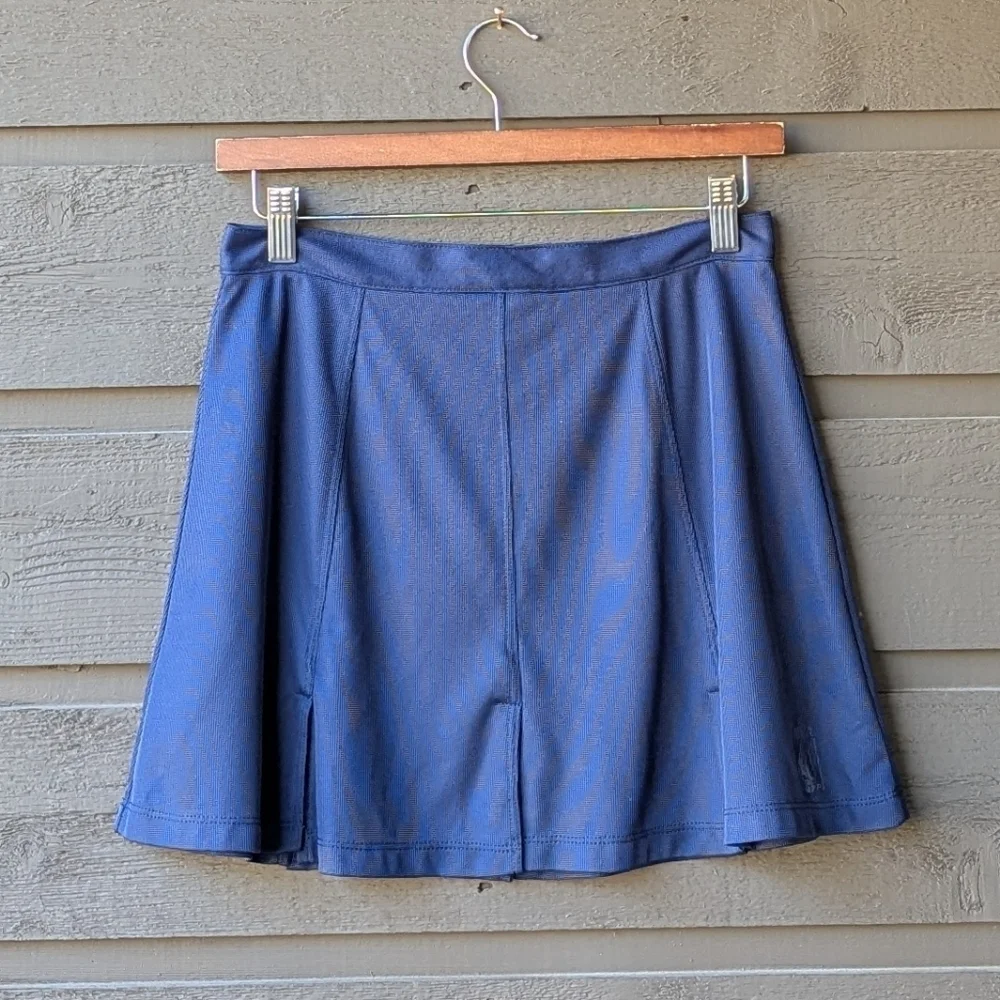 VTG 90s K-Swiss Navy Blue Lightweight Tennis Skirt Size 10 Pickleball Golf Prep